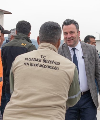 Başkan Vekili Demirtaş Fen İşleri personeliyle bir araya geldi