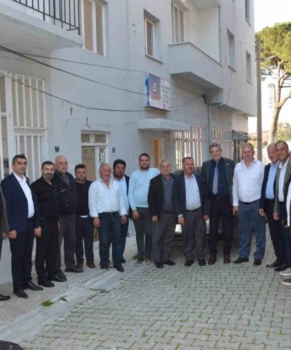 Başkan Künkcü, Karpuzlu ve Çine'de esnaflarla bir araya geldi