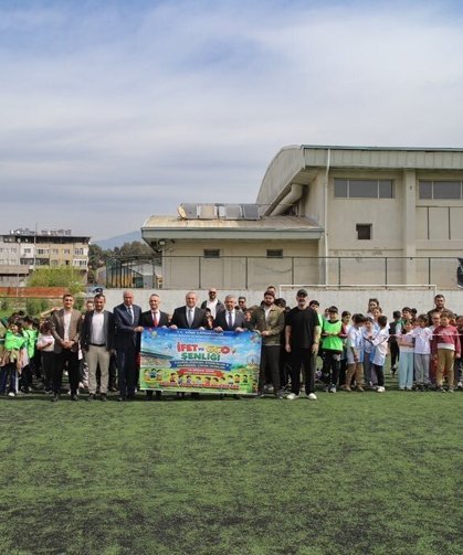 Köşk'te çocuklar şenlikte buluştu