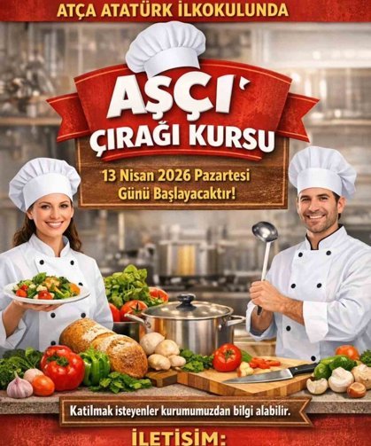 Sultanhisar Halk Eğitim Merkezi'nden bilgisayar ve aşçılık kursu