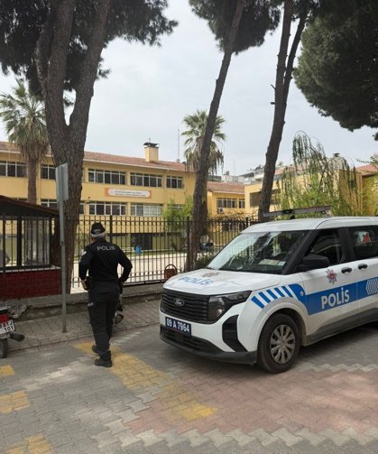 İncirliova’da okullarda güvenlik önlemi alındı