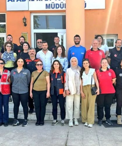 Aydın'da afet farkındalığı için eğitim gerçekleştirildi