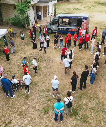 Özel bireyler ve aileleri doğada gönüllerince eğlendi