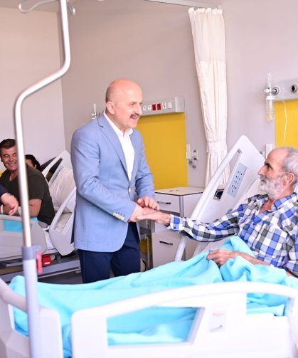 Vali Varol’dan Şehir Hastanesi ziyareti: Hastalarla yakından ilgilendi