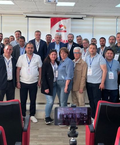 EGF’de Cem Kaytan yeniden başkan seçildi: Egeli Gazeteciler, Bozdoğan’da buluştu