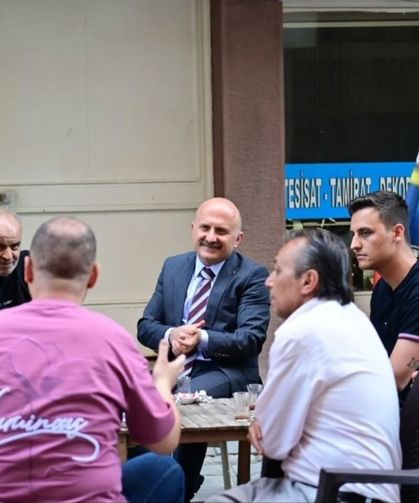 Aydın Valisi Varol, Gençlik Caddesi'nde esnafla buluştu