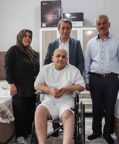 Başkan Yetişkin'den Muhammet'e doğum günü hediyesi