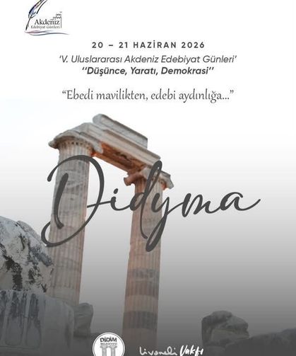 Didim, Akdeniz Edebiyat Günleri'ne ev sahipliği yapacak