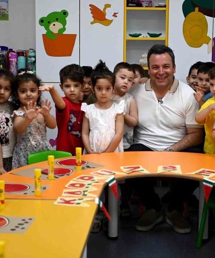 Kuşadası'ndaki Çocuk Gelişim Merkezi ailelerin yükünü hafifletiyor