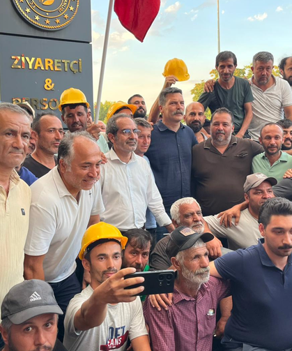 Maden işçilerinin eylemi sona erdi