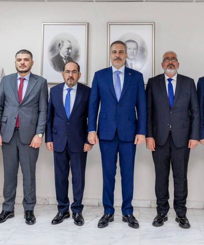 Dışişleri Bakanı Fidan Suriye'de