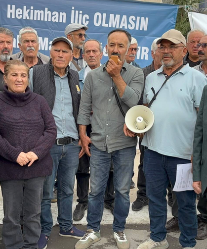 Hekimhan'da madencilik faaliyetlerine tepki