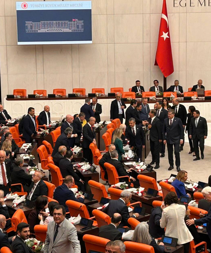 TBMM'de yeni yasama yılı törenle açıldı...