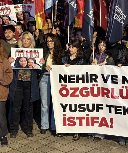 Tutuklanan üniversite öğrencileri Nehir ve Nevin için özgürlük çağrısı