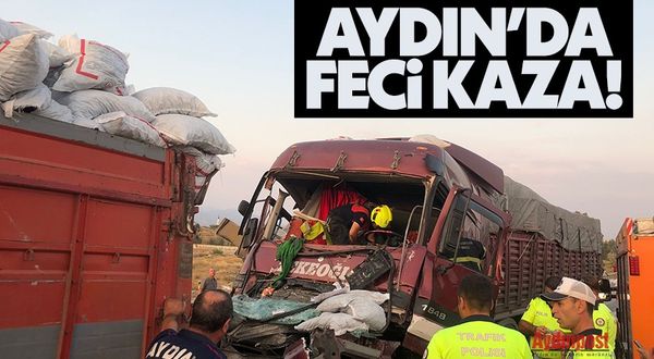 Aydın’da feci kaza! 1 kişi öldü, 4 kişi yaralandı