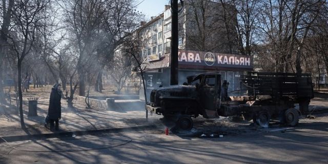 Savaşta 26. gün: Kiev'de patlama sesleri