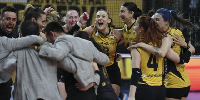 VakıfBank Kadın Voleybol Takımı CEV Şampiyonlar Ligi şampiyonu