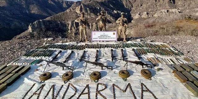 Cizre'de PKK/KCK'ya ait mühimmat ele geçirildi
