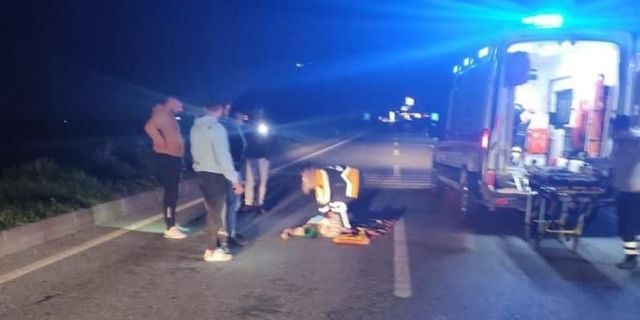 Aydın’da genç kıza kamyon çarptı, feci kaza kameraya yansıdı