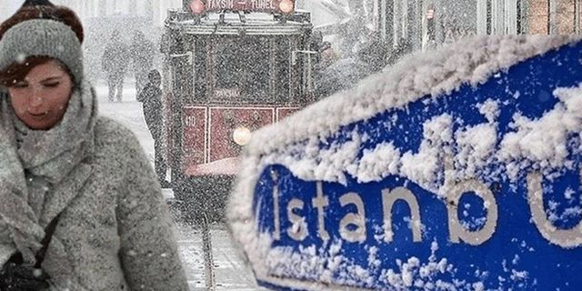 İstanbul'da Kar kapıya dayandı: Donacağız