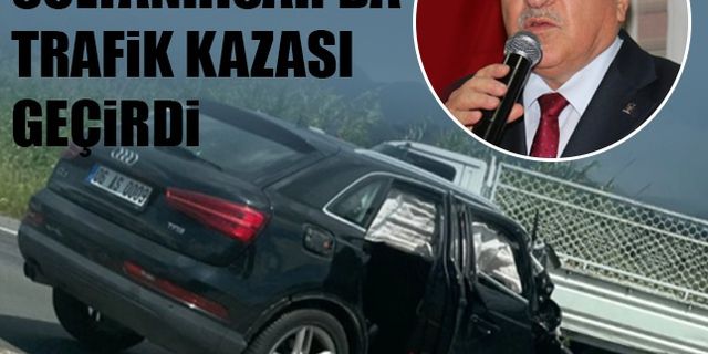 Ahmet Ertürk, Sultanhisar'da trafik kazası geçirdi