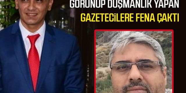 Durmuş Tuna, CHP ve BŞB'ye dost görünüp düşmanlık yapan gazetecilere fena çaktı