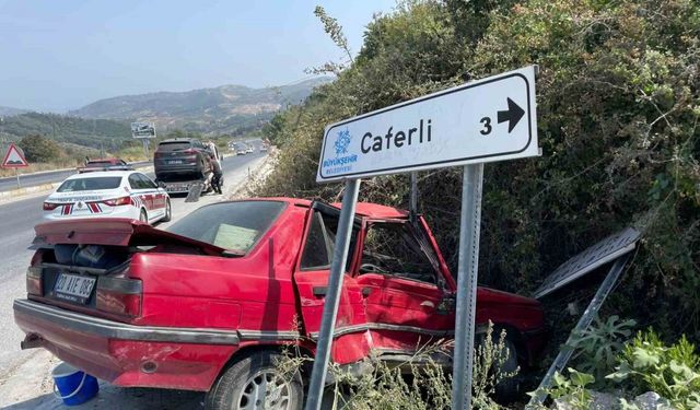 Söke-Kuşadası karayolunda kaza: 5 yaralı