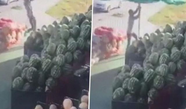 Erzurum’da Garip Olay; Şiddetli Rüzgarda Havalanan Şemsiye İle Uçtu! İşte O Anlar…
