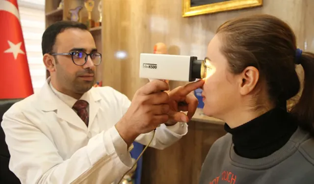 Van'da geliştirilen İriskop cihazı göz bebeğinden vücudun röntgenini çekiyor