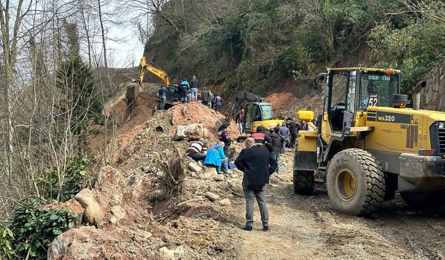 Trabzon’da alt yapı çalışması sırasında göçük: 3 işçi öldü