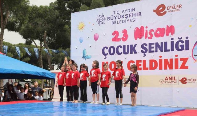 Aydın Büyükşehir Belediyesi 23 Nisan’ı şenliklerle kutladı