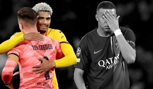 Şampiyonlar Ligi'nde tarihi hafta! PSG-Barcelona ve Atletico Madrid-Dortmund maçları sonrası gelen rekor, Kylian Mbappe...