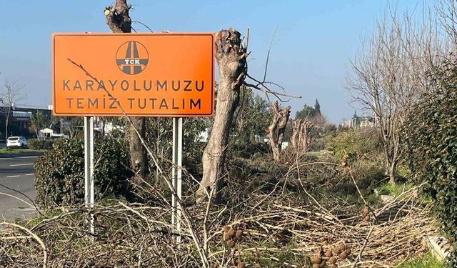 Efeler'de Karayollarının Tabelası Vatandaşları Hayrete Düşürüyor