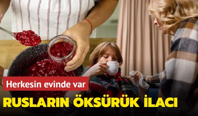 Rusların öksürük ilacı! Herkesin evinde var, hem buharı hem kendisi…