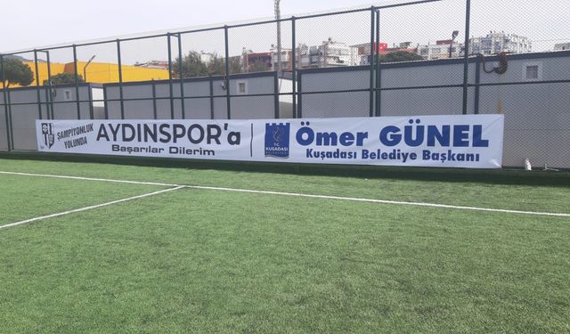 Aydınspor Maçında Pankart Krizi!