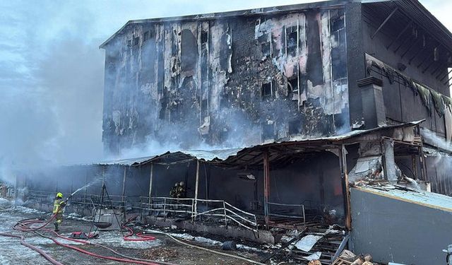 Uludağ’da Kervansaray Otel'de yangın: 2 kişi yaşamını yitirdi