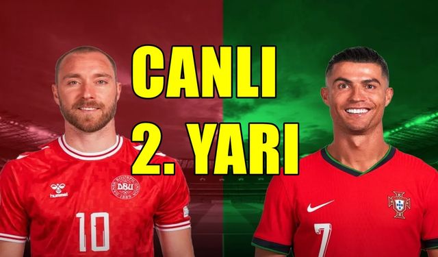 CANLI: Danimarka Portekiz Maçı Yayın Linki! Maçı Canlı İzle 2. Yarı Devam Ediyor! (Selçuksports Taraftarium24)