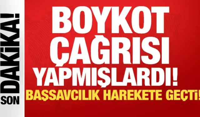 Cem Küçük: "Yarın büyük gün; boykot çağrısı yapanlar ifadeye çağrılacak.