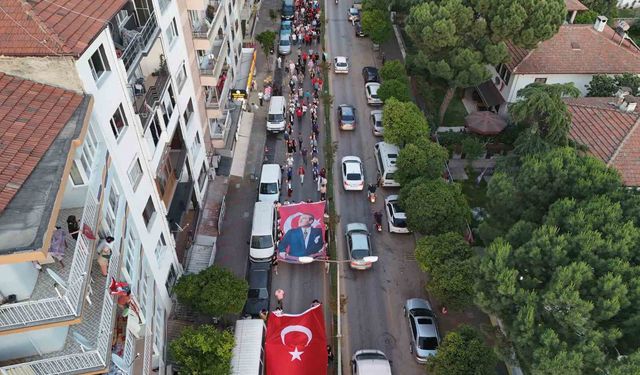 Aydın’da 19 Mayıs kutlamaları fener alayıyla taçlandı