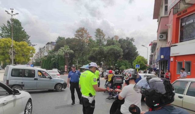 Aydın'da artan motosiklet kazaları sonrasında denetimler sıklaştırıldı