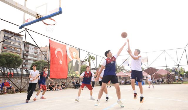 İncirliova’da 3X3 Sokak Basketbolu Rüzgarı Esti