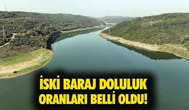 28 Mayıs 2025 İstanbul baraj doluluk oranları yüzde kaç oldu? İSKİ baraj doluluk oranları belli oldu!