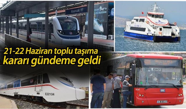 YKS günü İzmir'de ulaşım ücretsiz mi? 21-22 Haziran İzmir metrosu sefer planını duyurdu!