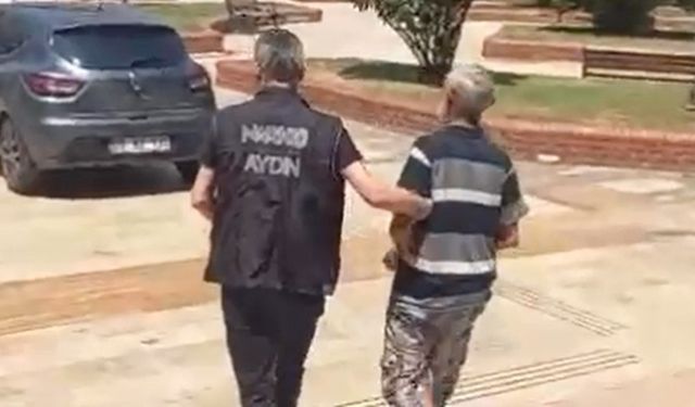 Efeler'de yasaklı madde ticareti yapan kişi tutuklandı