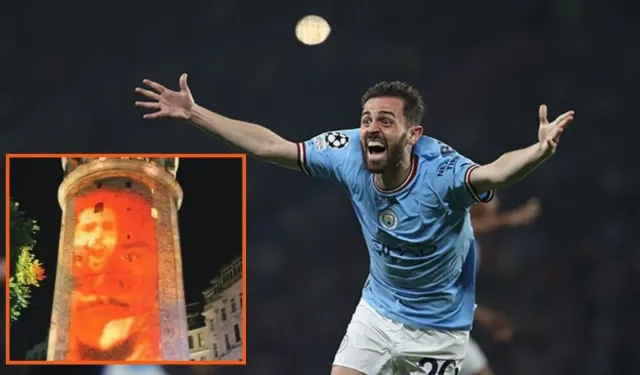 Galata Kulesi'ndeki görsel şov transfer iddialarını artırdı: Bernardo Silva Galatasaray'a gelecek mi?