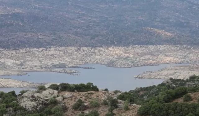 Adnan Menderes Barajı alarm veriyor: Susuzluk kapıda