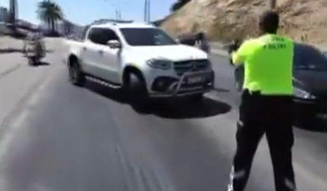 İbrahim Tatlıses'in kızı şarkıcı Dilan Çıtak polisin üzerine araç sürdü