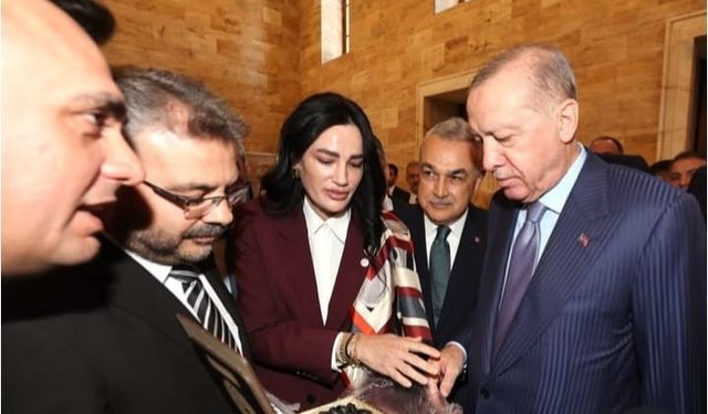 Cumhurbaşkanı'na Aydın inciri ikram edildi