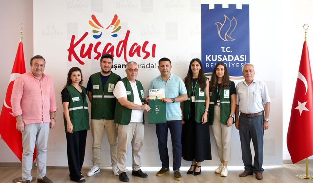 Kuşadası Belediye Başkanı Günel bağımlılıkla mücadeleye destek veriyor