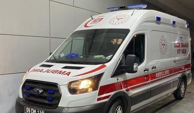 Çine'de yürek yakan kaza